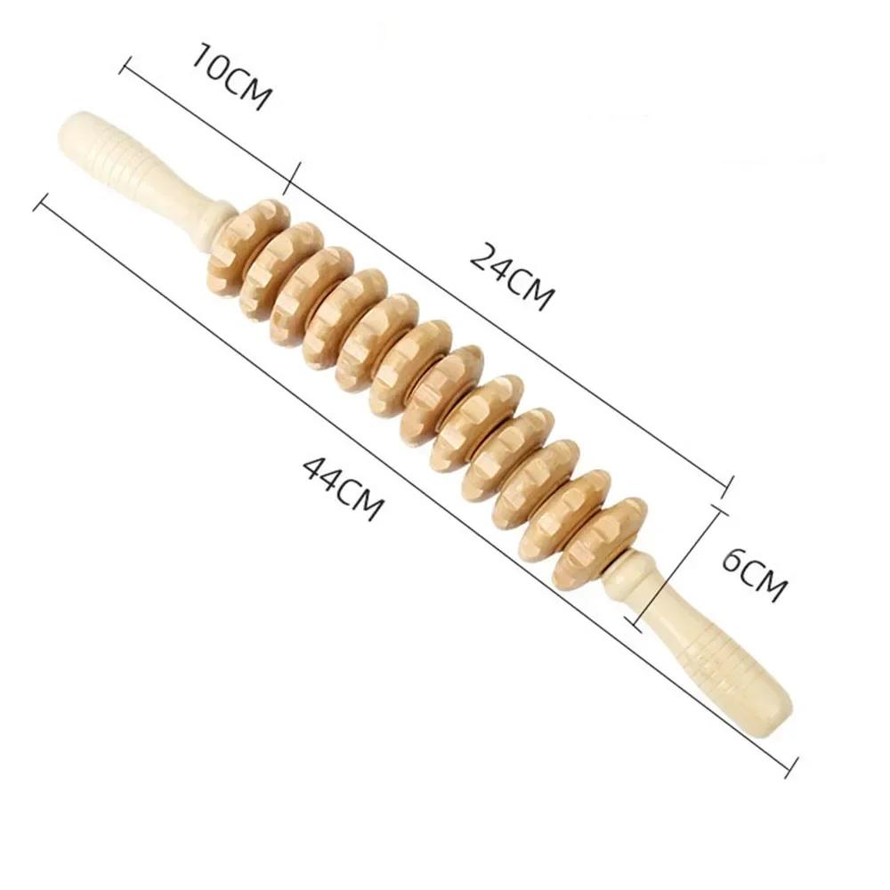 Holztherapie Massagegeräte zur Körperformung Maderotherapie Set Lymphdrainage Massagegerät Körper Anti-Cellulite Muskel Schmerzlinderung