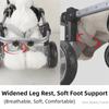 Lightweight Aluminum Pet Mobility Cart Adjustable Pet Rehabilitation Wheelchair  Pet Mobility