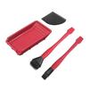 4 Pieces Woodworking Arts Crafts and Glue Spreader Applicator Set 1 Tray 1 Comb for Wodworking Arts Crafts Around The