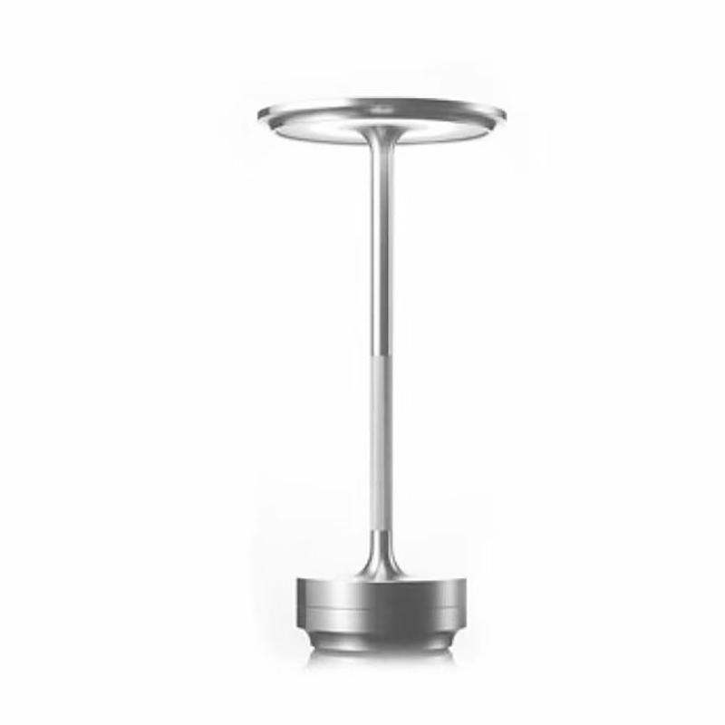 USB charging table lamp LED top touch three color dimming stepless dimming desk lamp simple design waterproof table lamp