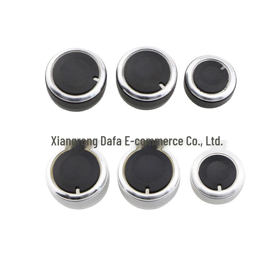 Compatible Air Conditioning Knob for VW B6 Bora, Lavida, Sagitar, Magotan, Octavia. чёрный