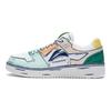 Scarpe da Skate Li Ning Tian Ji Resistenti Traspiranti Basse da Uomo Scarpe da Skate Bianco Verde AGCS199-2