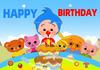Fundal Petrecere Ziua Copiilor Baby Shower Design Clown Plim Plim Erou Magic Portret Fotografie Decor Perete Interior Materiale