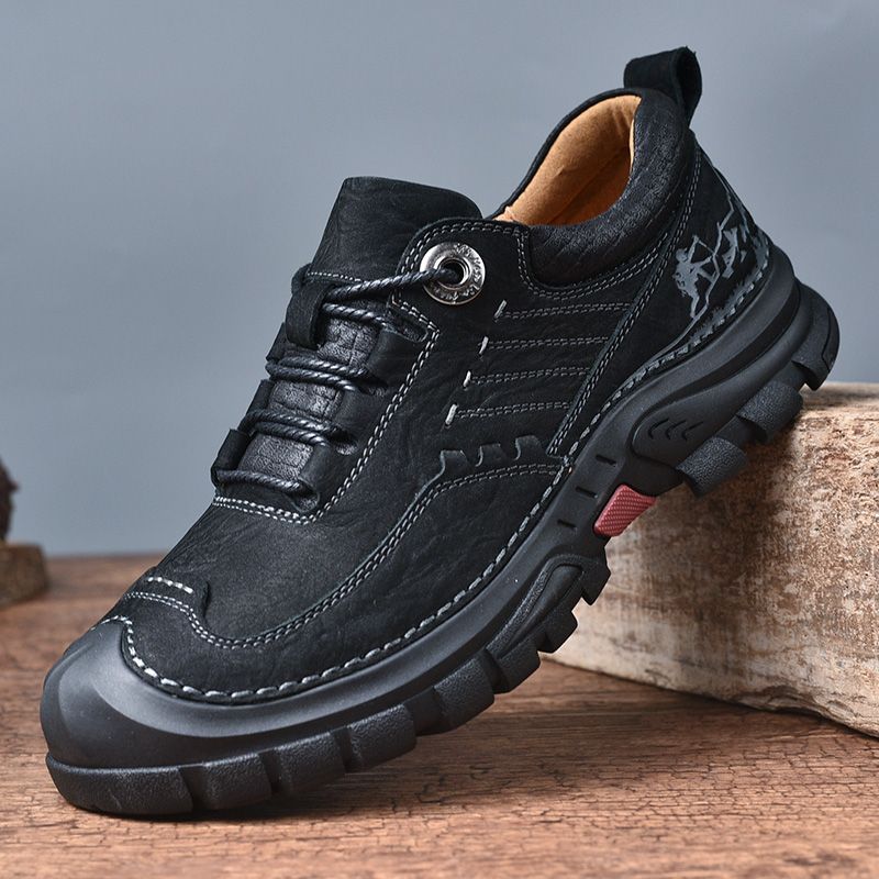 

Уличная походная обувь, мужская кожаная обувь из натуральной кожи, походные кроссовки для скалолазания 45