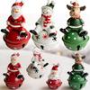 Party Supplies Xmas Tree Decoration Christmas Bell Jingle Bells Santa Clause Snowman Reindeer
