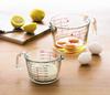 ADERIA Bake Cook Measuring Cup, 650ml [Heat-Resistant Glass/Microwave/Oven Safe] H-3882