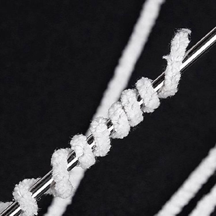 100PCS Pipe Cleaners Cotton Swabs Cleaning Cotton Rods Perfect for Flute and Musical Instruments Hygienic Maintenance