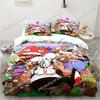 Pizza Tower Classic Pixel Style Bedding Set,Duvet Cover Bed Set Quilt Cover Pillowcase,King Queen Twin Size Boys Girls Adults