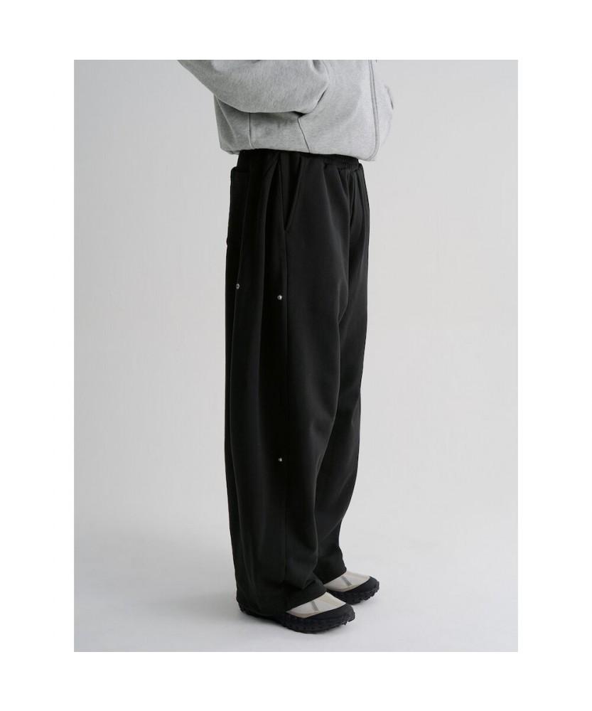 8seconds Curved Snap Jersey Elastic Waist Pants Black