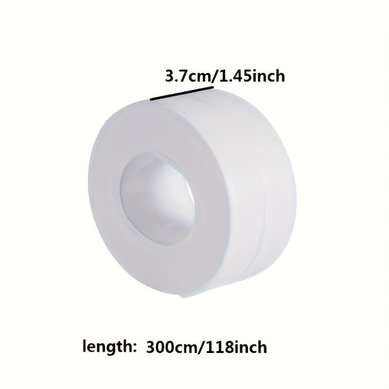 1pc Bathroom Waterproof Wall Stickers Sealing Tapes PVC Adhesive Sealing Strips Sink Edge Tape Kitchen Bathroom Accessories
