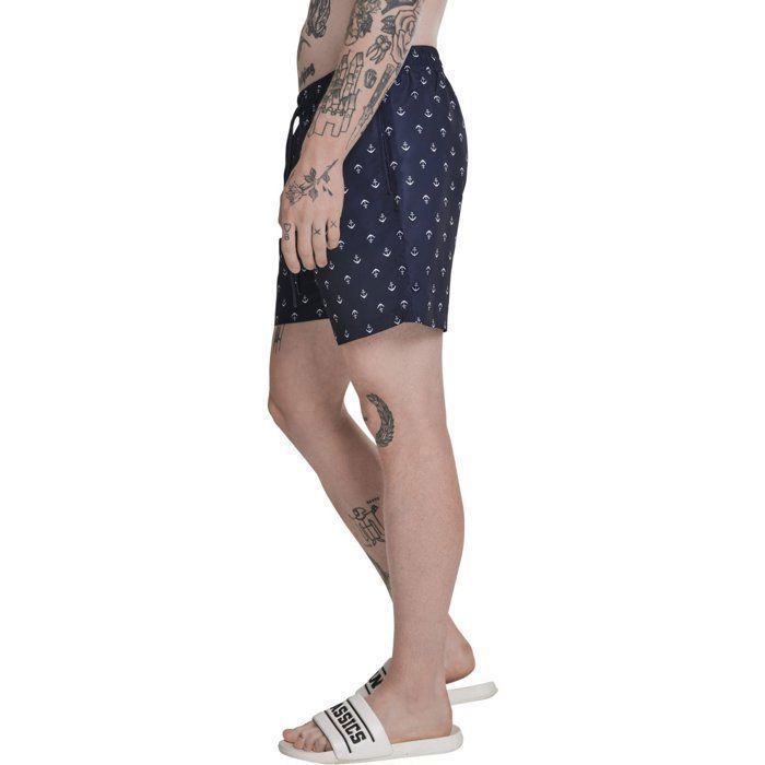Short de bain - PATTERN SWIM - Bleu marine - Respirant - Natation - Mixte