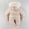 Winter Infant Baby Boys Girls Coat Warm Outwear Hooded Puffer Jacket Jumpsuit Fall Clothes