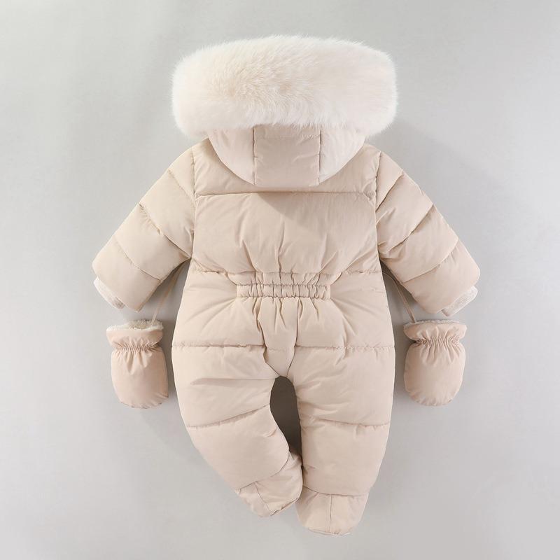 Winter Infant Baby Boys Girls Coat Warm Outwear Hooded Puffer Jacket Jumpsuit Fall Clothes