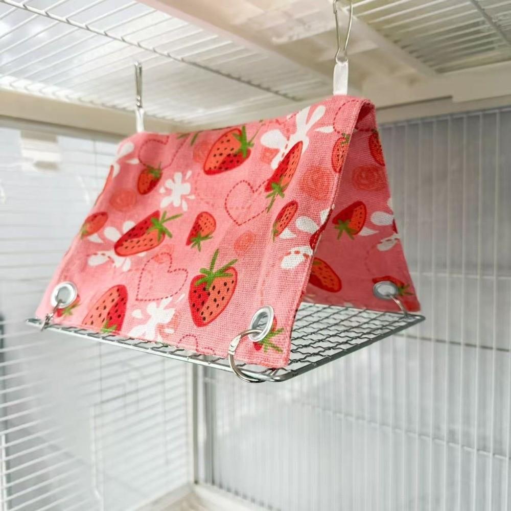 Breathable Parrot Hammock Bed Climb Toy Summer Tent Hut Removable Bird Sleep Nest For Small Pet