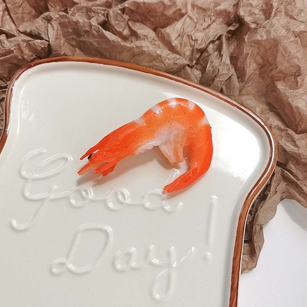 Kewei Shrimp Pork Belly Hair Accessories Korean Style Barrettes Women Hair Clips Fast Food Hairpin