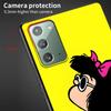 Cartoon Cute Mafalda Case for Samsung Galaxy Note 20 Ultra 8 10 Lite 9 TPU Phone Cover Note 10 Plus Black Soft Shell Funda Capa