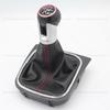 Gear Shift Knob for VW Golf 5 MK5 R32 GTD GTI Golf 6 MK6 R20 2004-2013 Car Stick Lever Shifter HandBall with Gaiter Boot Cover