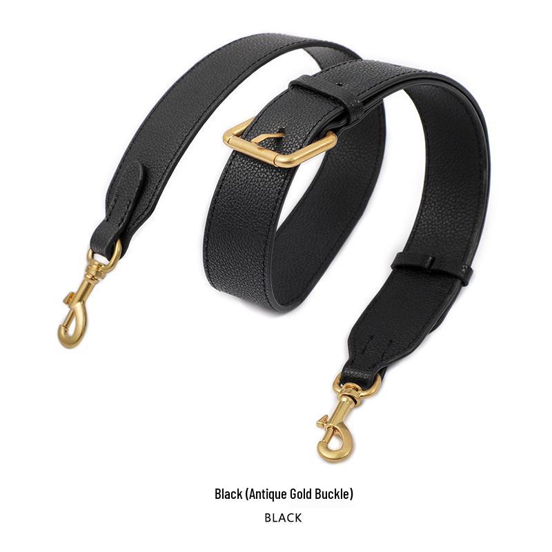 Lychee Grain Cowhide Bag Replacement Strap - Dionysus Versatile Wide Shoulder Strap MHS-A-9