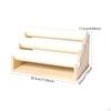 3 Tier Bracelet Display Stand with Wooden Base, for Home, Dressing Table