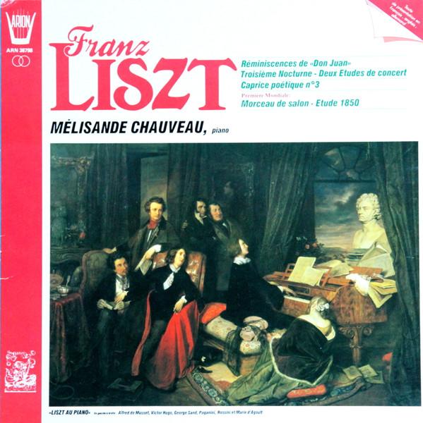 LP Record MLISANDE CHAUVEAU  Rminiscence de Don Juan  Troisi ARN38798 ARION 1986 Italy Classical Used