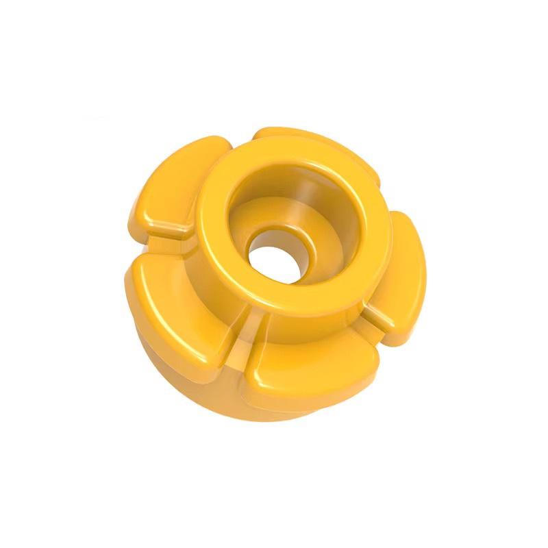 50 Stück MOC Pflanzen Bausteine 24866 1x1 Fünfblättrige Blumen Gras DIY Pädagogisch Zusammenbaubar Blümchen Kompatibel 24866 Konstruktion