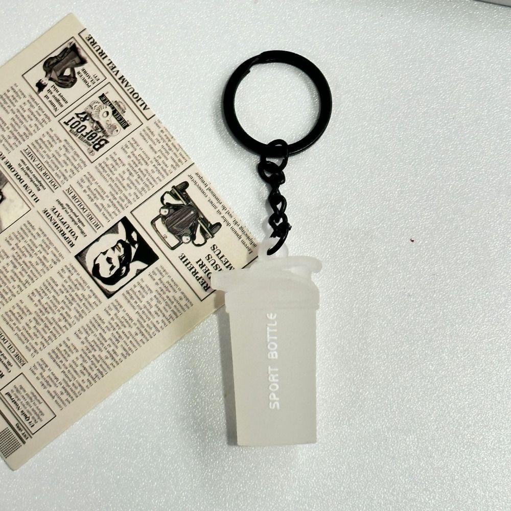 Kettlebells Barbell Plates Key Chain Mini Fitness Series Pendant for Men Women