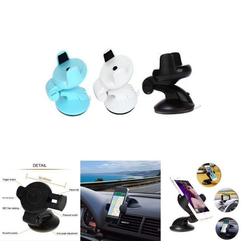 Verstellbare Auto Armaturenbrett Handy GPS Halterung für alle Smartphones