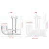 Plastic Aquariums Skimmer Clear Pipe Spin Surface Inflows Outflows Filter for Fish Tank Aquariums Cleaning Accessories