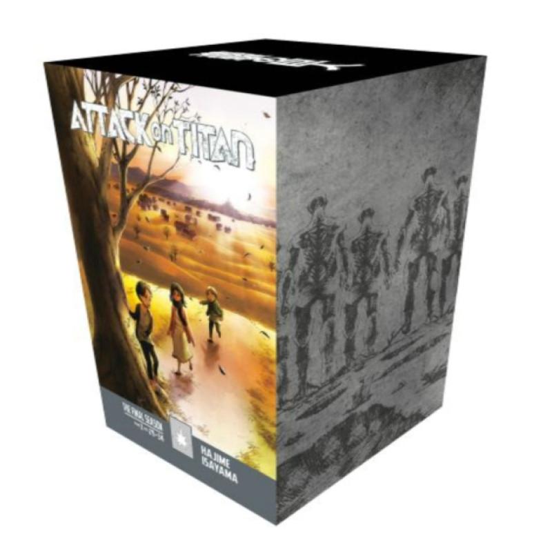 Ria Christie English Books Attack On Titan Die Letzte Staffel Teil 2 Manga-Box-Set Von Hajime Isayama Taschenbuch 9781646514533