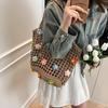 Hollow Solid Flowers Shoulder Bag Fabric Lace Women's Bags High Quality Versatile High Quality New Soft Women's Handbags