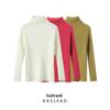 2024 Autumn Women's High Neck Long Sleeve Sweater - European American Style, Casual & Versatile Fashion