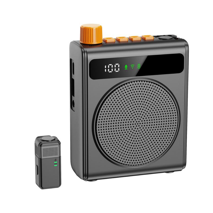

2.4G Wireless Bluetooth Megaphone & Microphone for Teachers, Guides, Training, Outdoor & Mall Promotions. 120 x 85 x 45 mm