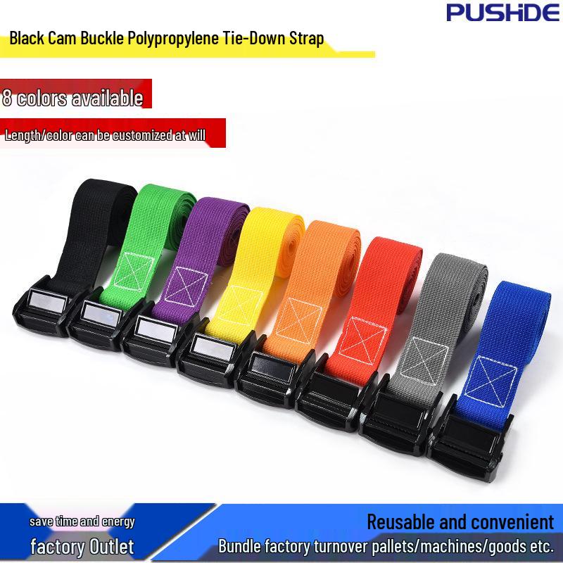 Zinc Alloy Cam Buckle Polypropylene Strap for Cargo Tie-Down