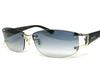 Police Sunglasses POLICE SPLC60J 579L 59 with Case UV Protection No Rim Two Point Japan Model 2021 Model Oval Titanium Combi Frame Shiny Gradation []