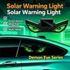 Solar Powered Automotive Ambient Light Suction Cup Mount LED Car Light  Car Interior