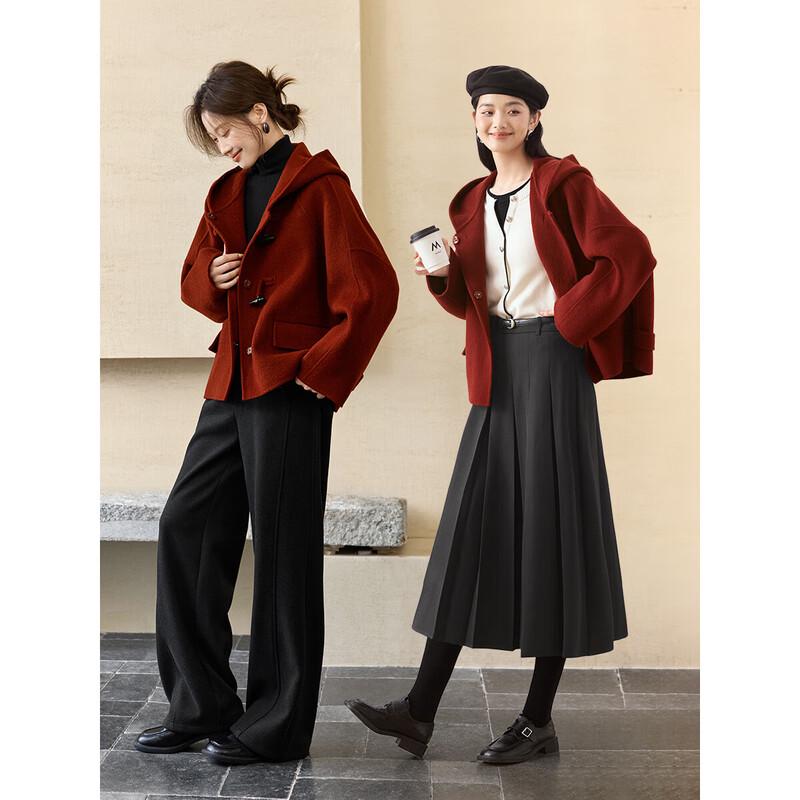 Women's Urban Wanderer Hooded Wool Coat