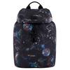 Mochila de Poliéster com Fecho de Cordão Estampada Céu Estrelado Mochila Masculina Preto Y4O331Y062V185621