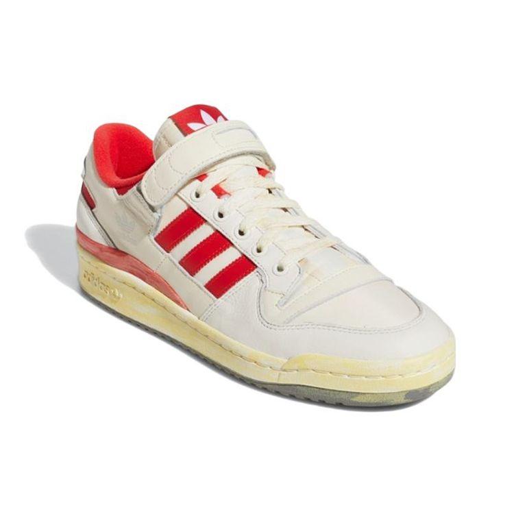 adidas Forum 84 Low AEC Vintage Pack - Red Unisex Sneakers White Cloud-White HR0557