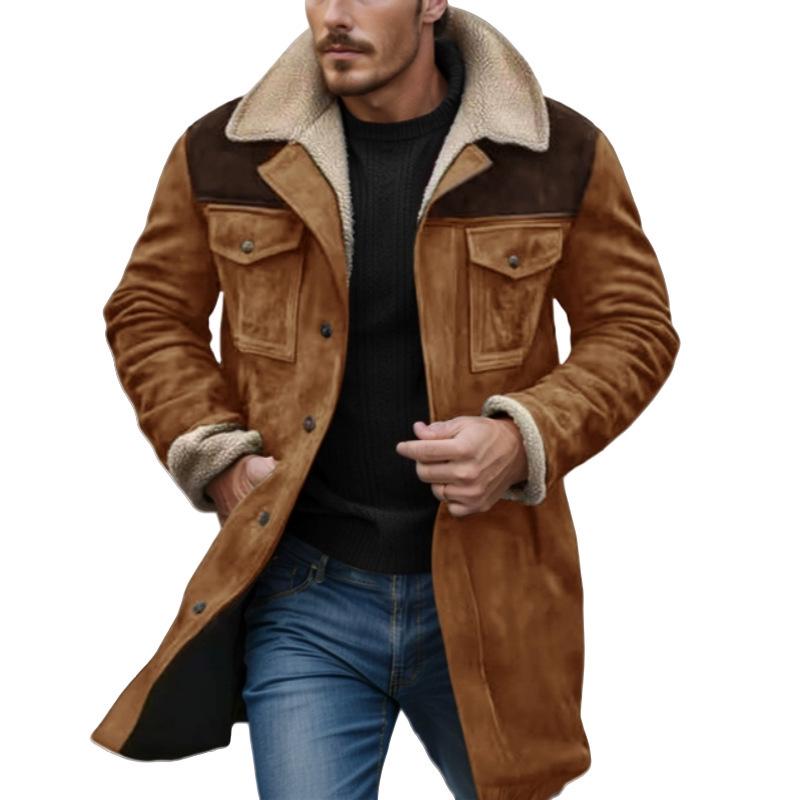American Style Men's Retro Warm Jacket - 2025 Autumn/Winter Collection