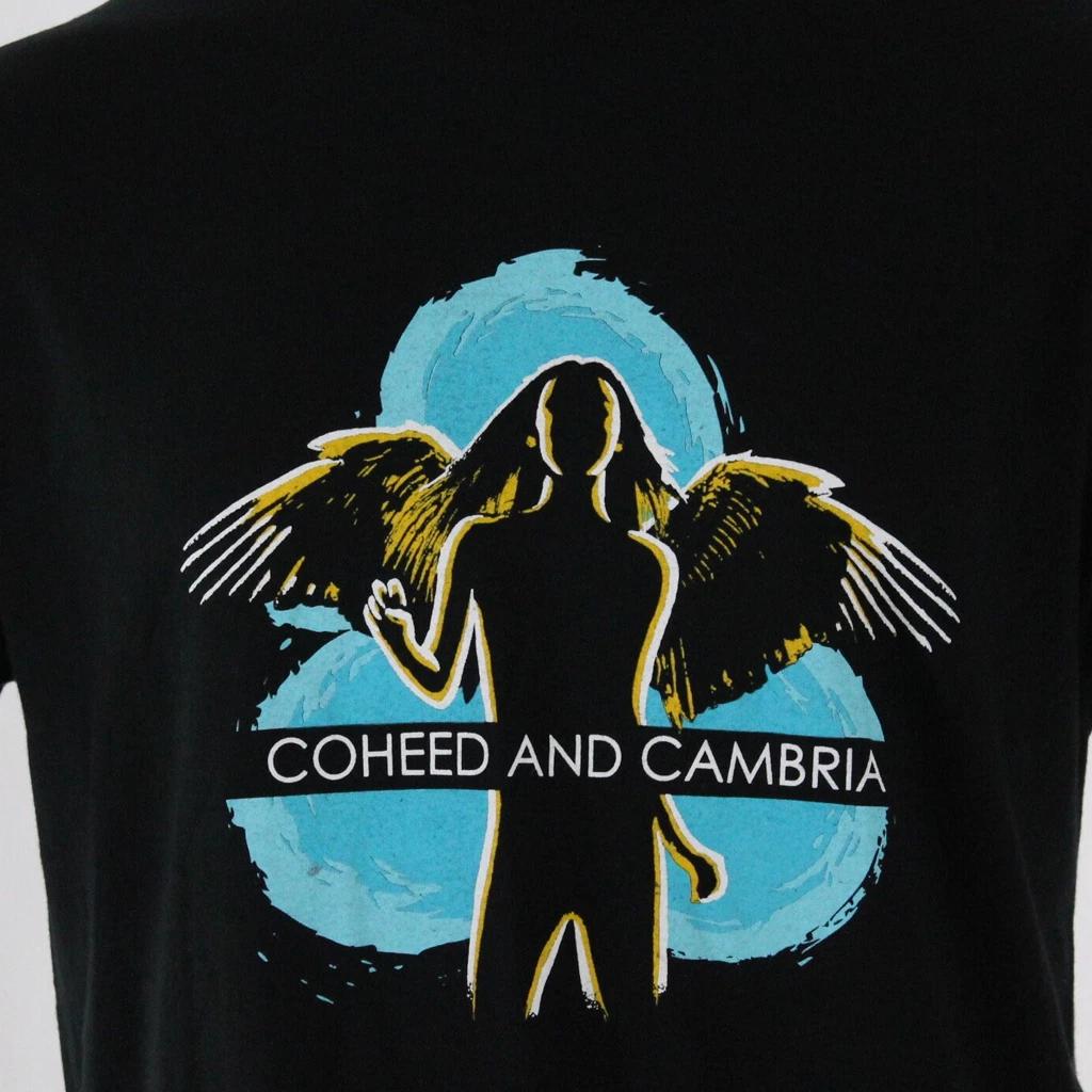 

VTG Coheed and Cambria band black 100% Cotton T-shirt Mens Tees Top TEE All sizes S-5XL 2F527 3XL