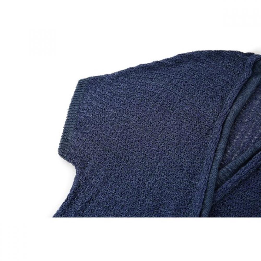 Furina Linen Half Sleeve Knit Cardigan Pelicia