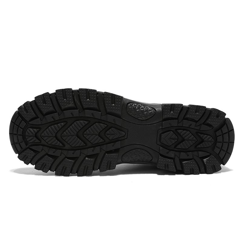 New Men's Tactical Boots Waterproof Climbing Shoes Army Lace Up Work Breathable Anti-Slip Outdoor Male Motorcycle Work Hiking Shoe