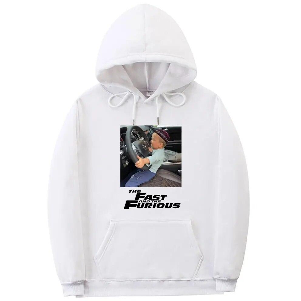 Hasbulla Fighting Meme Hoodies Mini Khabib Blogger Print Unisex Women Hoodie Hooded Sweatshirts Pullovers Unisex Tracksuit Clothing