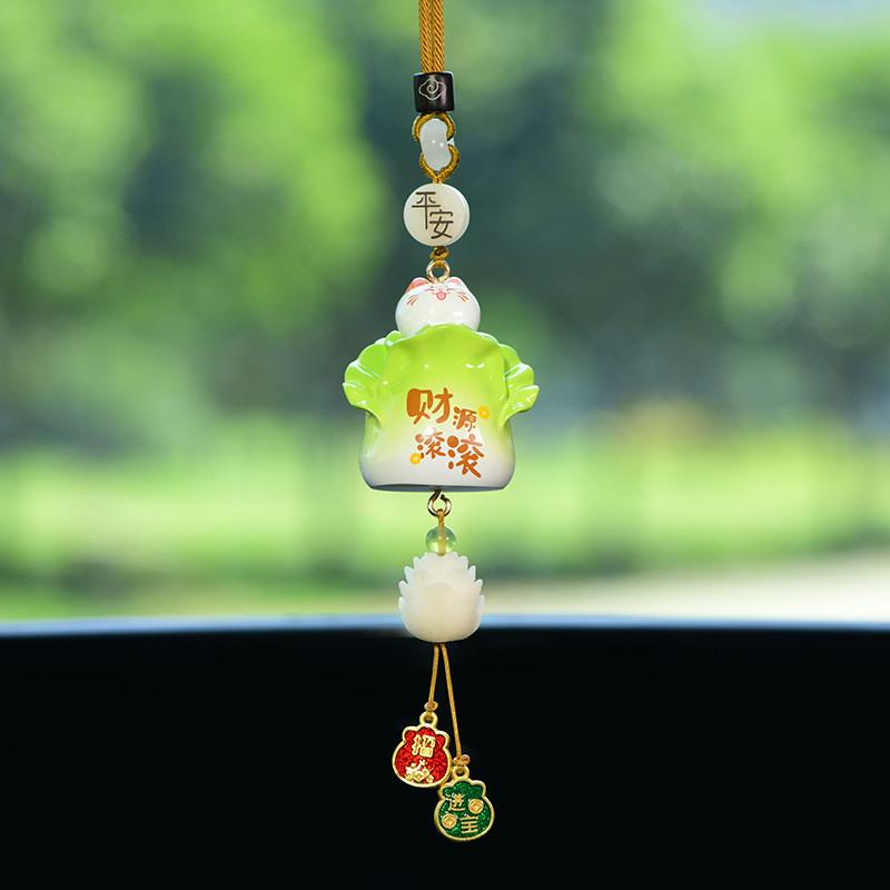 Car Interior Decoration Fruit Shaped Resin Traditional Lucky Charm For Vehicle Accessories