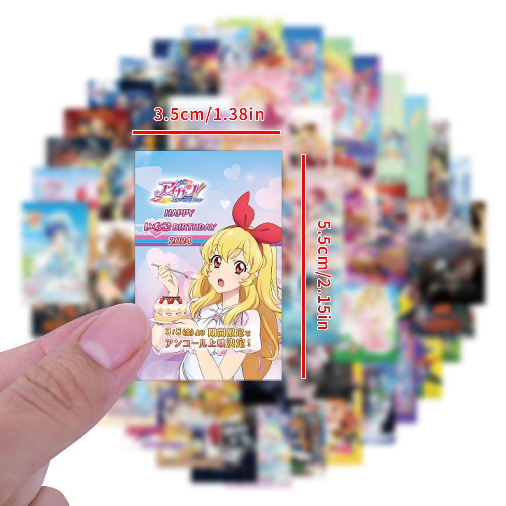 80 Animation Poster Collection Graffiti Stickers Decorate Refrigerator Skateboard Water Cup DIY Personality Stickers