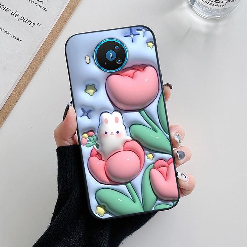 Per Custodie Nokia 8.3 5G 5.4 Morbido TPU Silicone Bella Cover Posteriore per Nokia X10 X20 8.3 5.4 Custodia per Telefono Fundas Bumper Coque NokiaX10