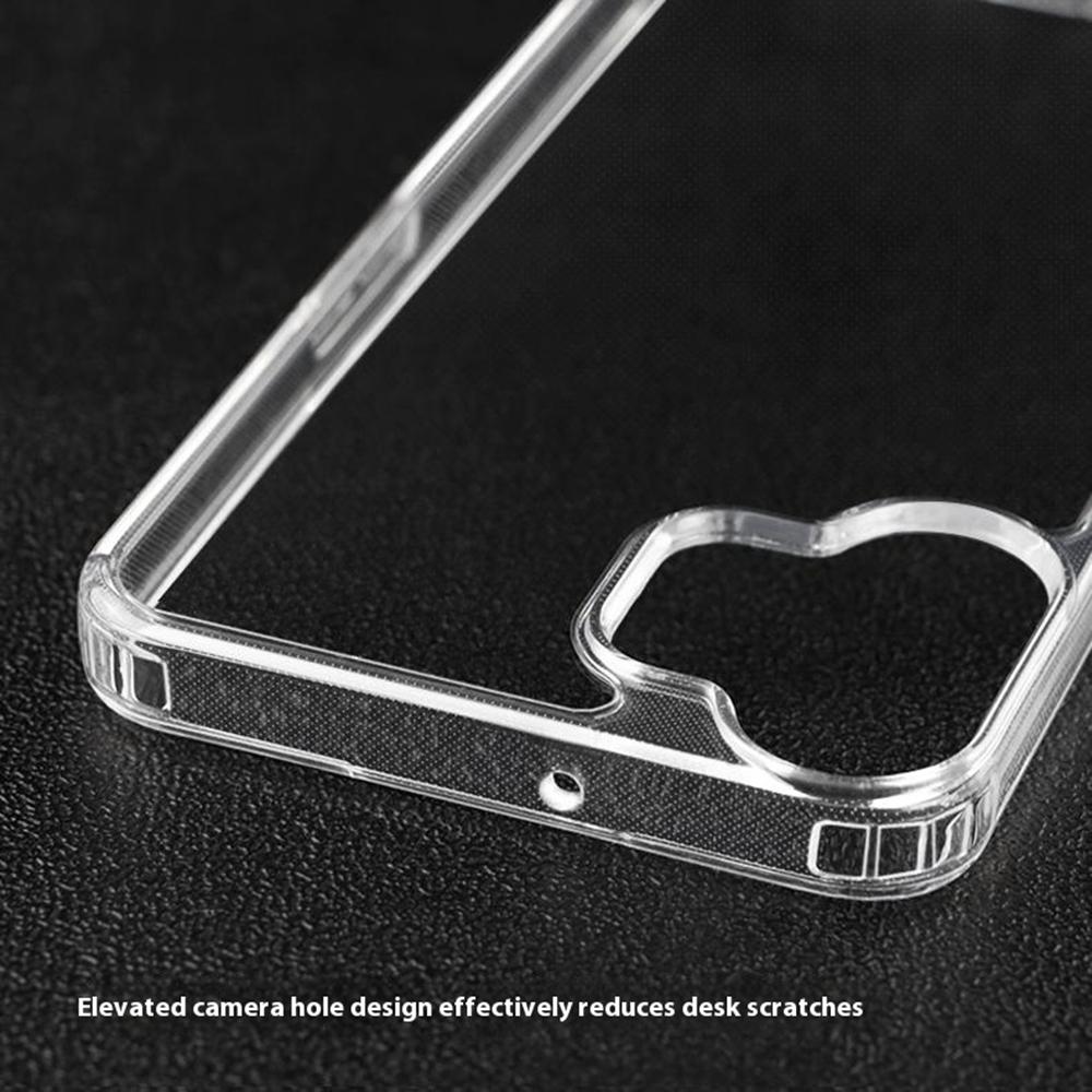 For Nothing CMF Phone 2 Pro Case Clear PC+TPU Anti-Scratch Phone Back Cover