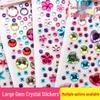 Children's 3D Cartoon Princess Crystal Gem Stickers
