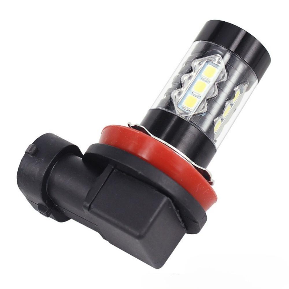 2Pcs 12V-24V Daytime Running Lights H11 Compatibility Car LED Bulbs High Power LED Bulbs  For Cars
