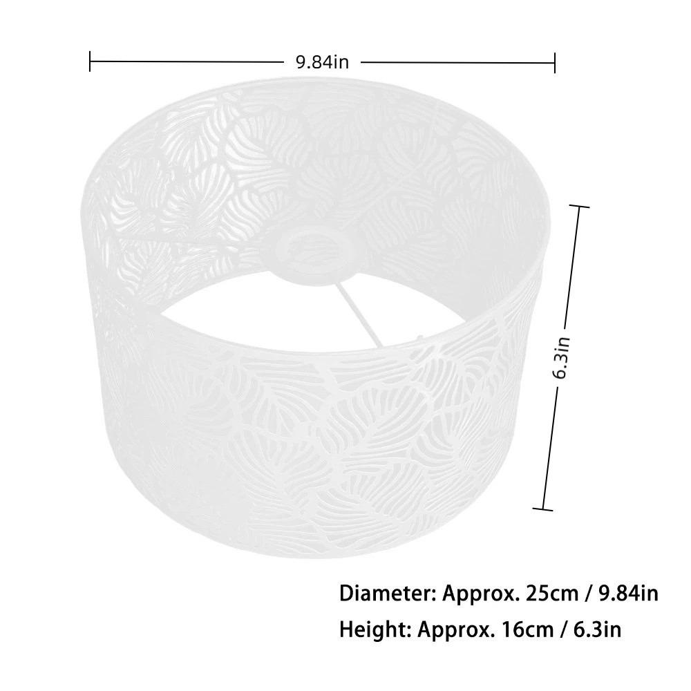 Geometric Pattern Lamp Cover Medium Size Chandelier Lamp Shades Modern Wall Lamp Shade Bedroom